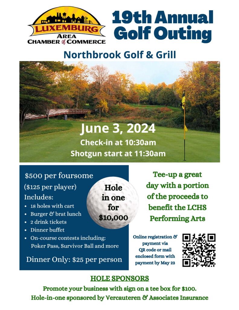 Golf Outing 2024 Flyer